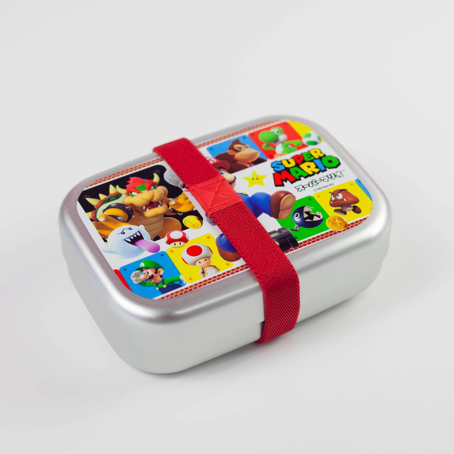 Skater Antibacterial Lunch Box For Children 360Ml Super Mario Boys Mad