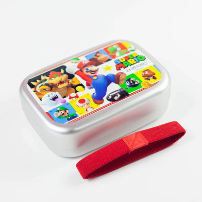 Super Mario Bento-Box aus Aluminium, 370 ml