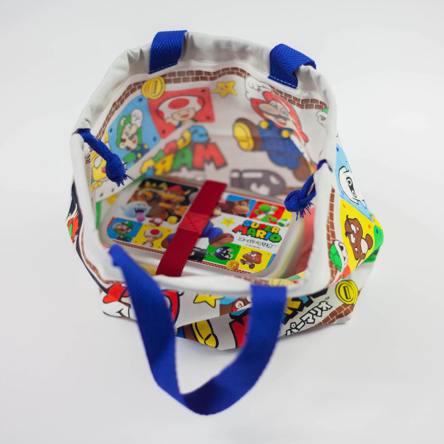 Super Mario Drawstring Lunch Bag