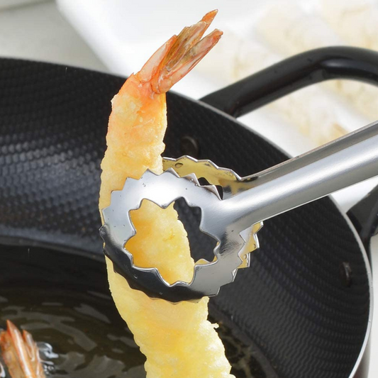 Pinzas para tempura de acero inoxidable