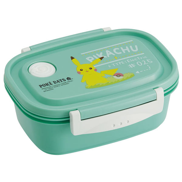 Pikachu Poké Days Green Bento Box (550mL)