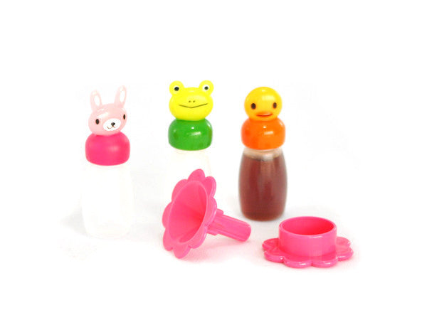 Japanese Bento Accessories Soy Sauce container with Dropper, animal