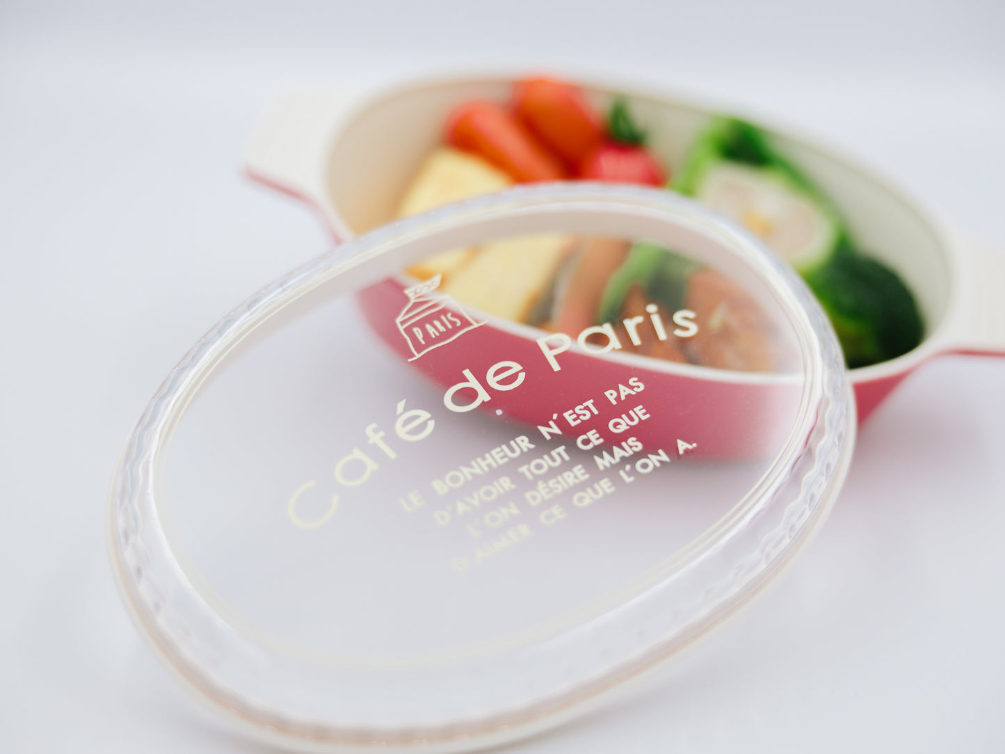 Café de Paris Dish Lunchbox | Red