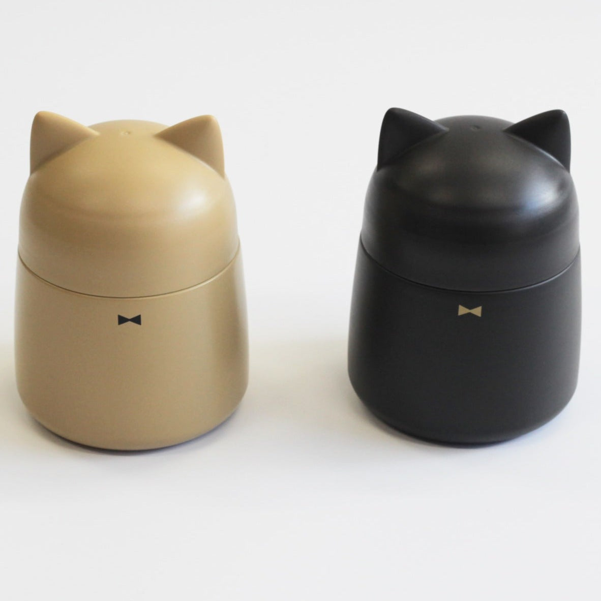 Cat Ears Stainless Soup Jar | Beige