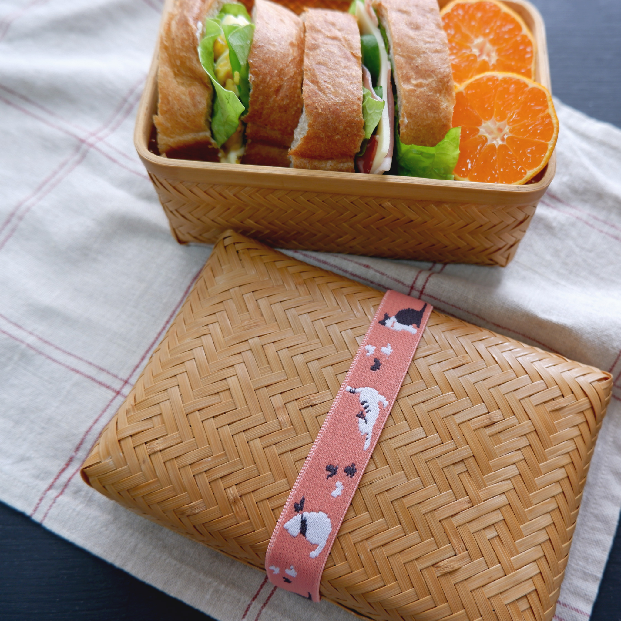 Lunch Band Musubi | 27cm Cats