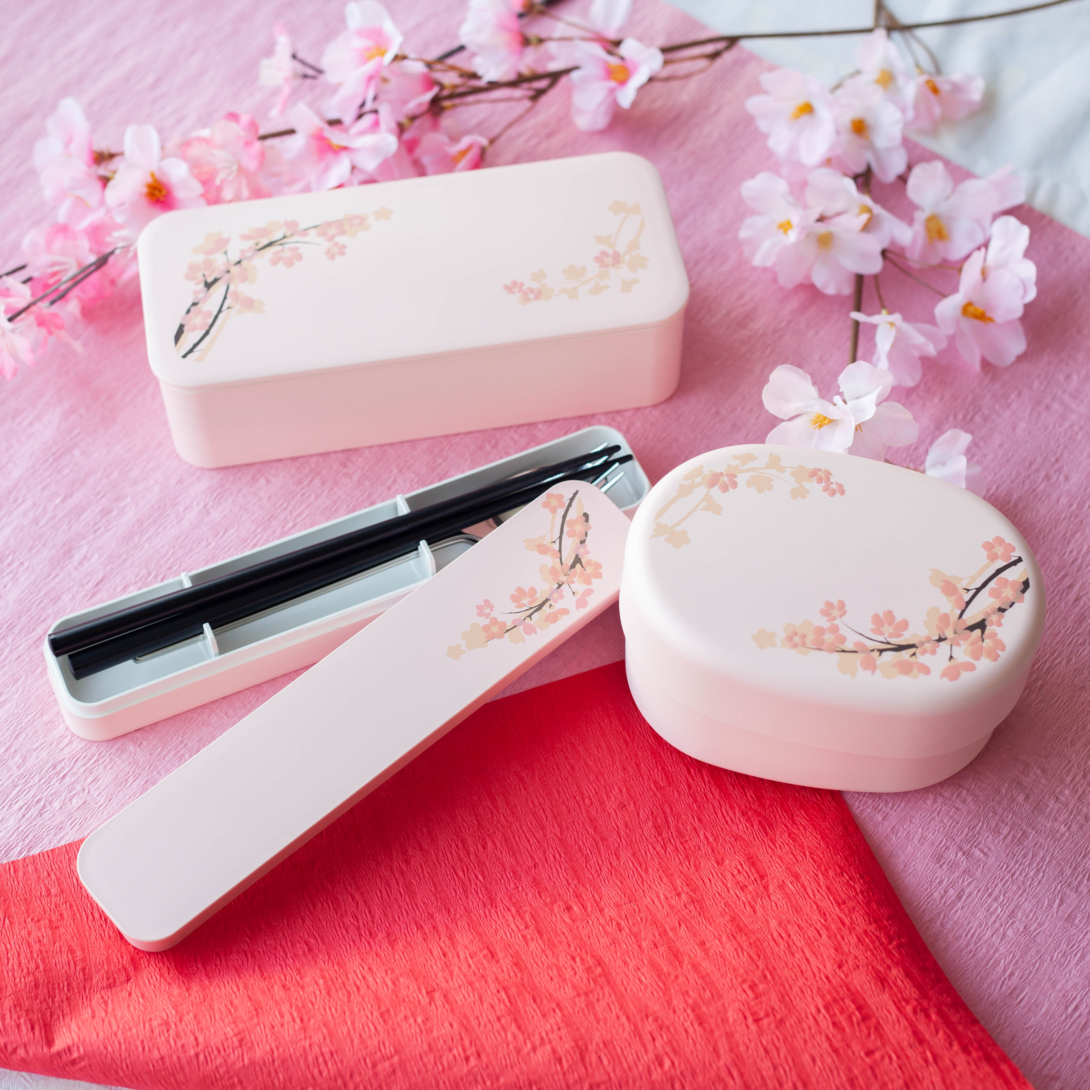 Juego de cubiertos | sakura rosa