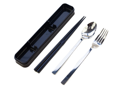 Woodgrain Cutlery Set | Cherry
