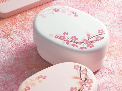 Sakura Compact Bento | pink by Hakoya - Bento&co Japanese Bento Lunch Boxes and Kitchenware Specialists