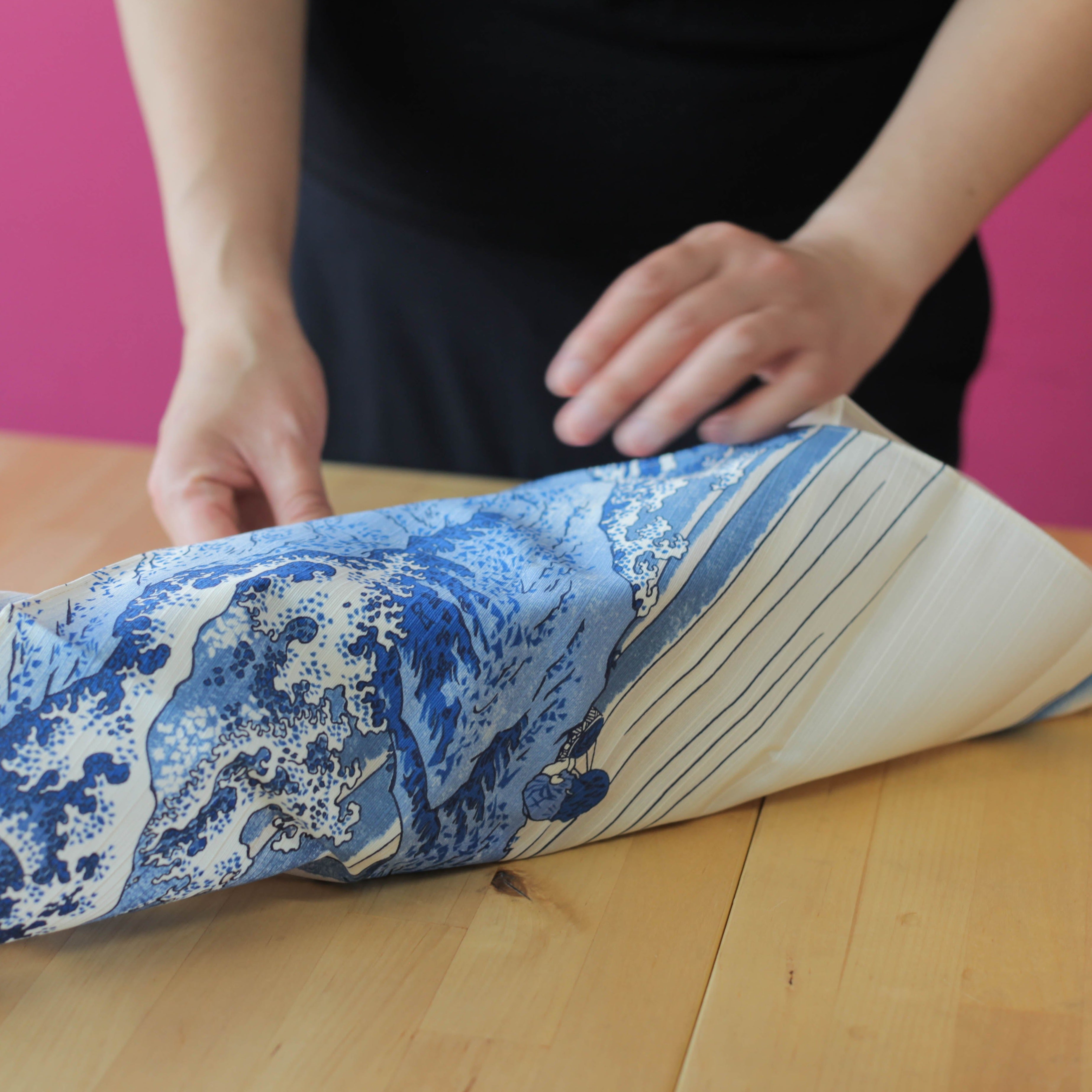 Arte Furoshiki 48cm | Kajikazawa en la provincia de Kai