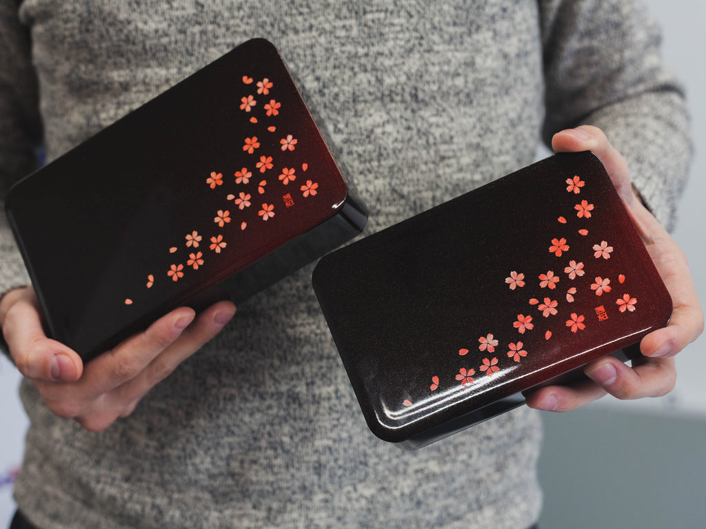 Sakura Petals Bento-Box mit einer Etage | 600 ml