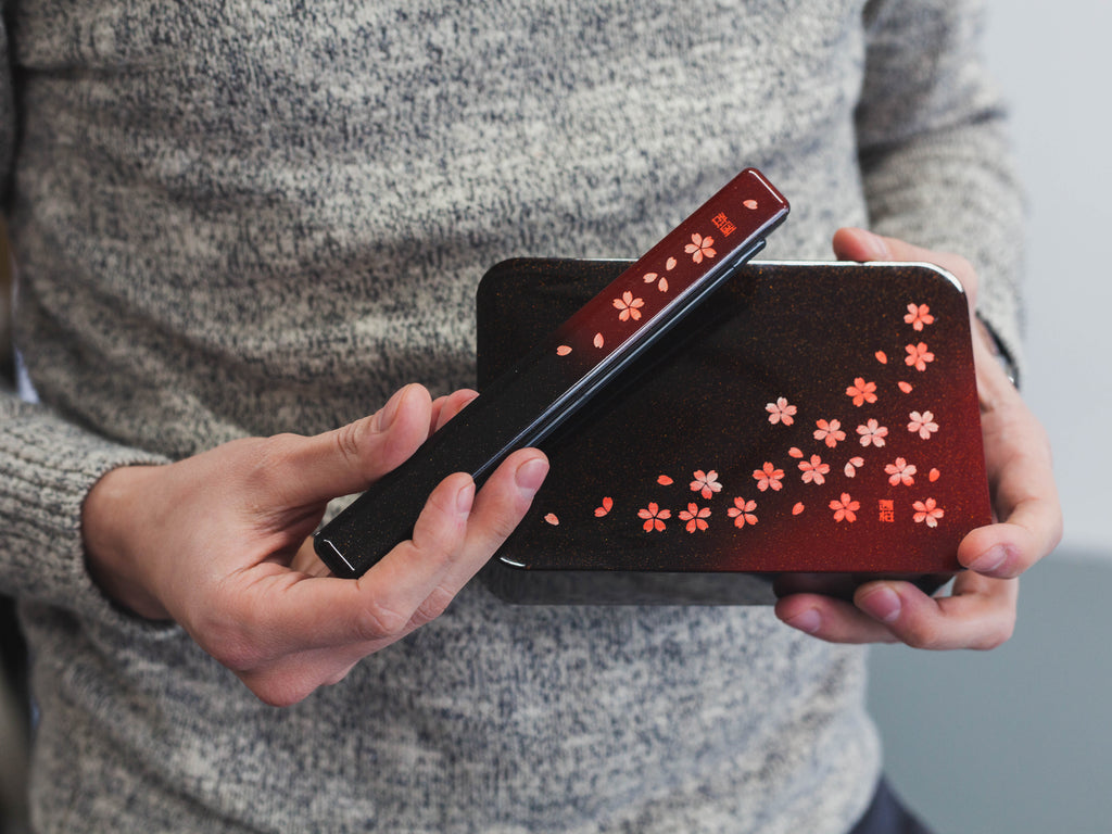 Sakura Petals Bento-Box mit einer Etage | 600 ml