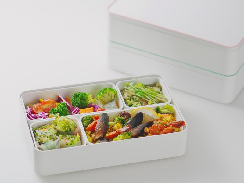 Irodori Bento, Large Bento Box shokado, Modern Lunchbox XL Size