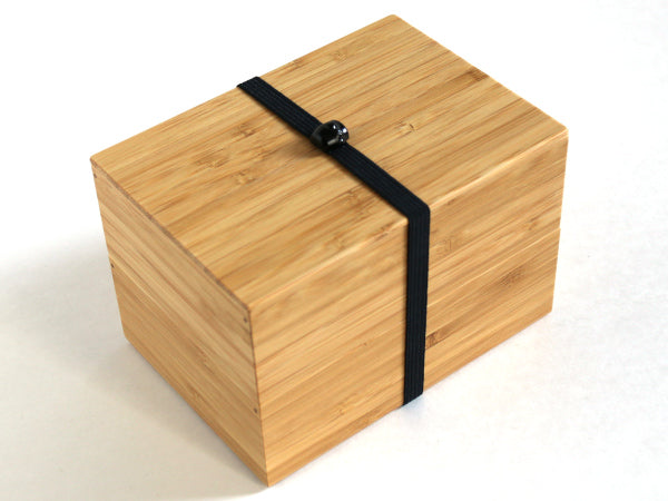 Handmade Take Bako Bento Box | Black Band - Bento&co