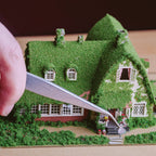 Ghibli Miniaturkunst | Kikis Lieferservice: Okinos Haus (groß)