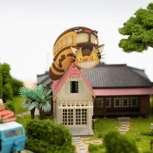 Ghibli Miniatur-Diorama | Eine ganze Menge Totoro 