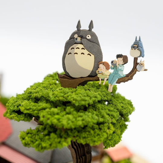 Ghibli Miniatur-Diorama | Eine ganze Menge Totoro 