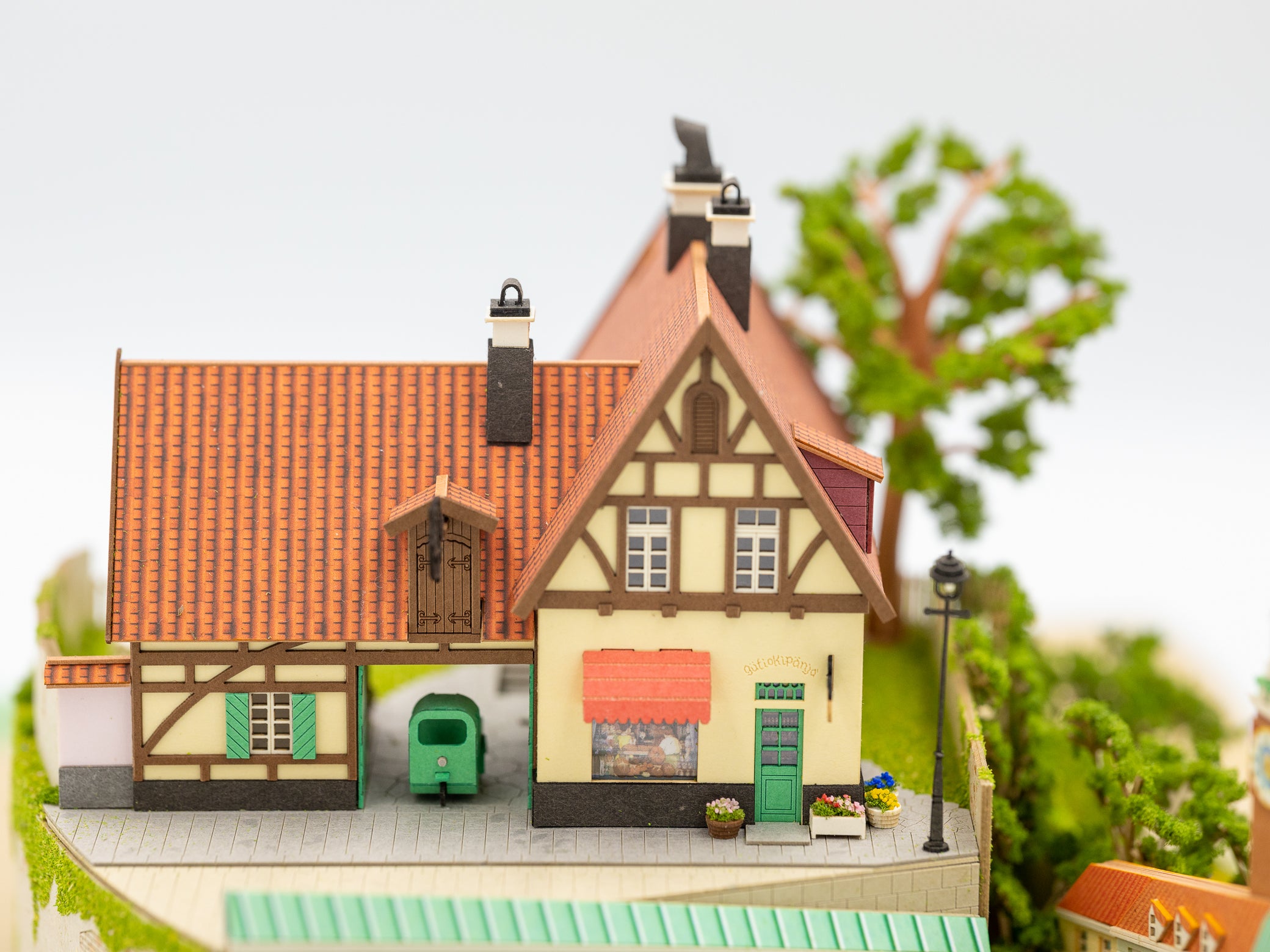 Ghibli Miniatur-Diorama | kikis Lieferdienst
