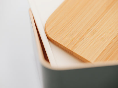 Maträtt One-tier Lunchbox | Charcoal