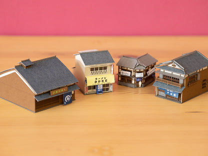 Miniatuart Nostalgic Japan | Soba Shop