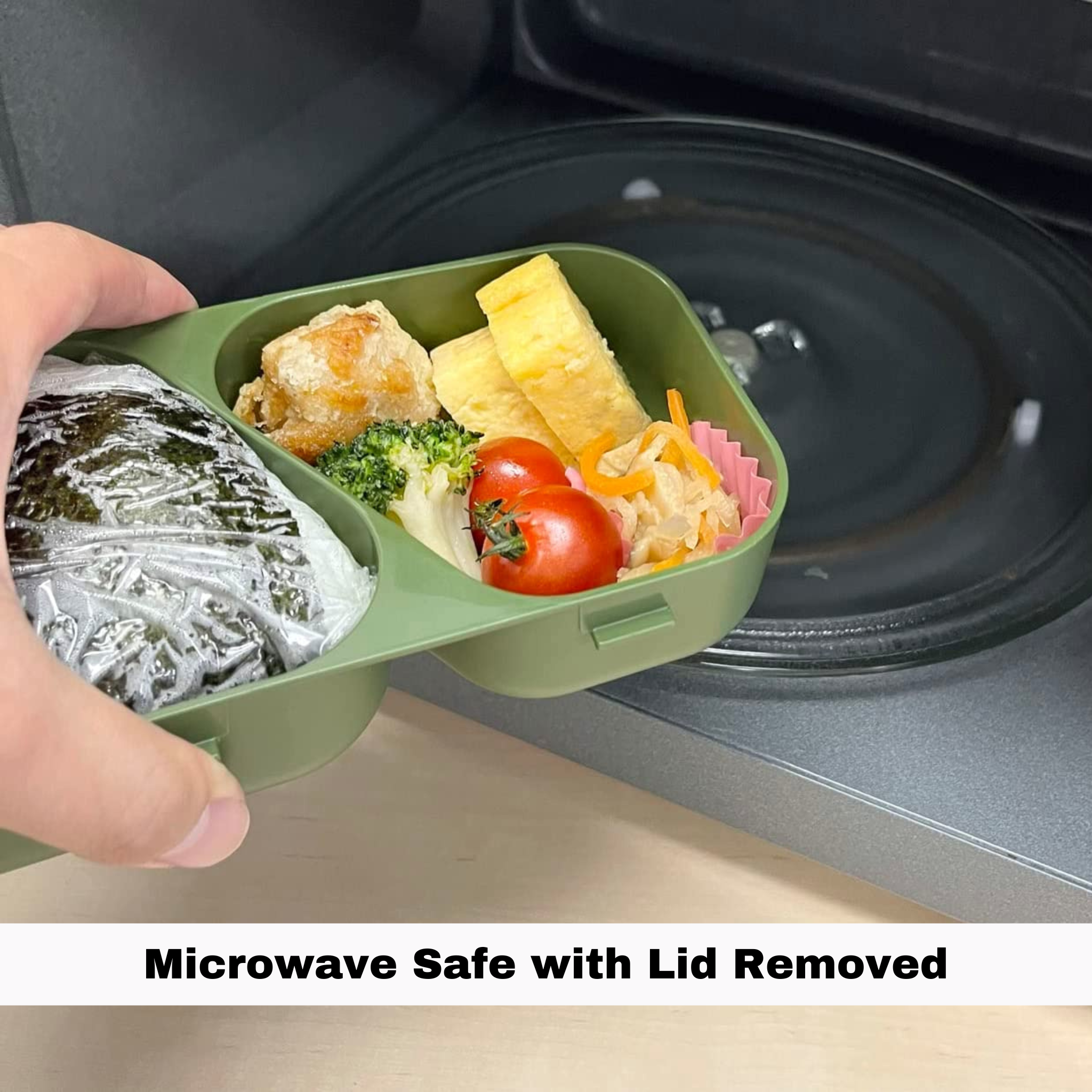 Estuche para almuerzo Onigiri Maker | Blanco