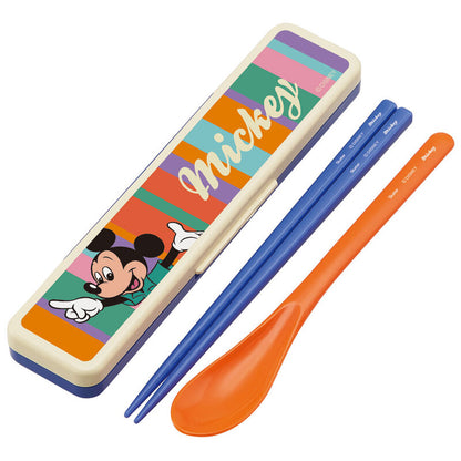 Juego de palillos y cucharas retro de Mickey 