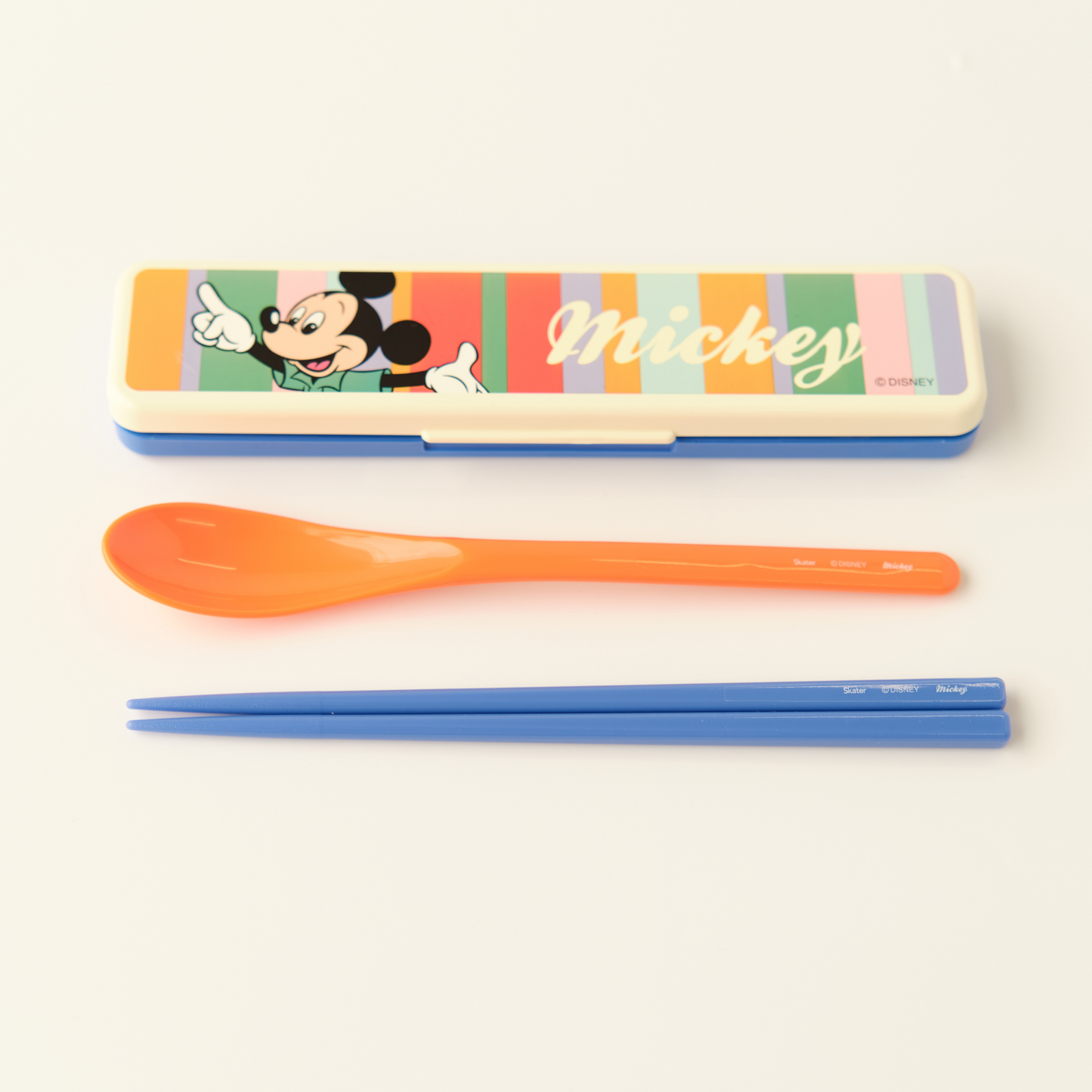Juego de palillos y cucharas retro de Mickey 