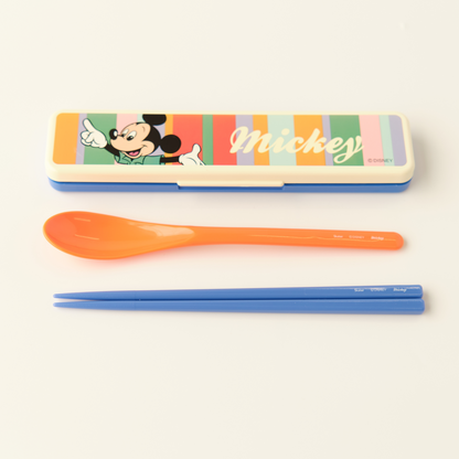 Juego de palillos y cucharas retro de Mickey 