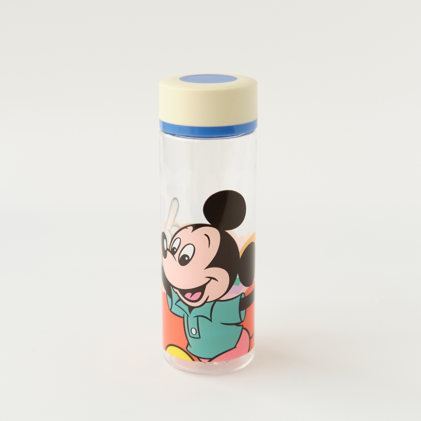 Botella de agua transparente Mickey Retro 400ml