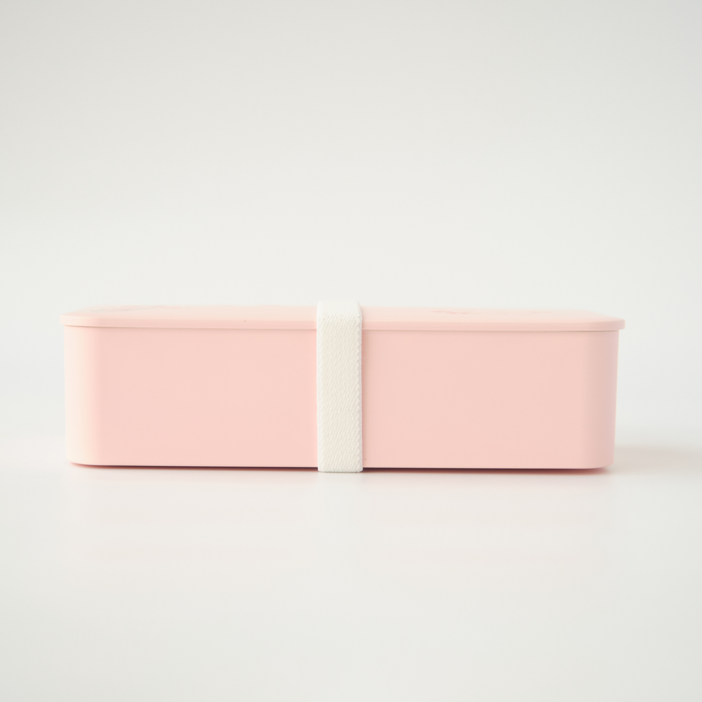 Sakura One-tier Slim Bento Box (550mL) | Pink