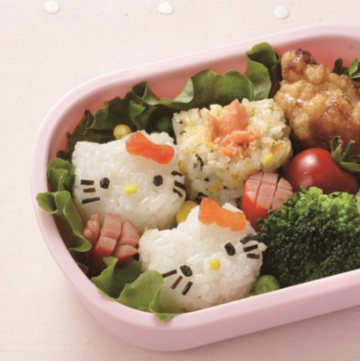 Juego de moldes Onigiri de Hello Kitty