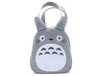 Totoro Bento Bag | Mascot Grey by Skater - Bento&co Japanese Bento Lunch Boxes and Kitchenware Specialists