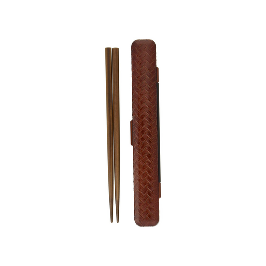 Ajiro Rectangle Chopsticks Set | Light Brown