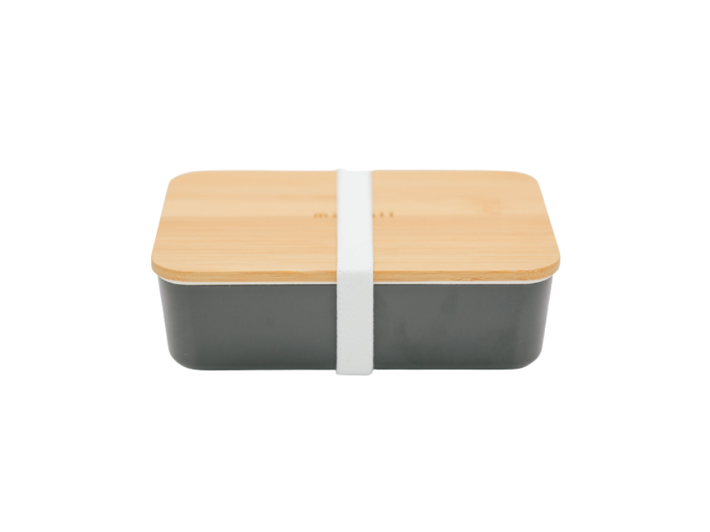 Maträtt One-tier Lunchbox | Charcoal