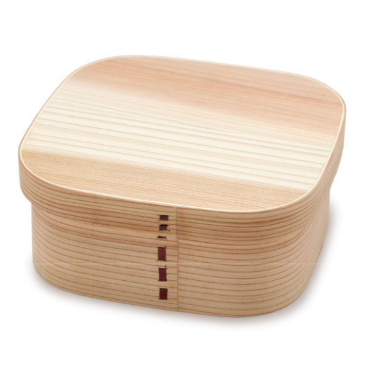 Cedar Wappa Bento Box | Square