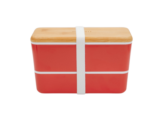 Maträtt Zweistöckige Lunchbox | Rot 