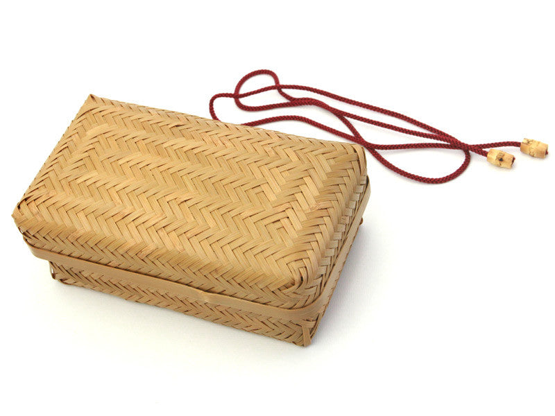 Weaved Bamboo Bento Box | Slim by Yamaki - Bento&co Japanese Bento Lunch Boxes and Kitchenware Specialists