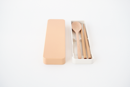 Wooden Chopstick and Spoon Set | Beige