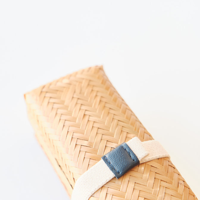 Woven Bamboo Bento Box | Long (580mL)