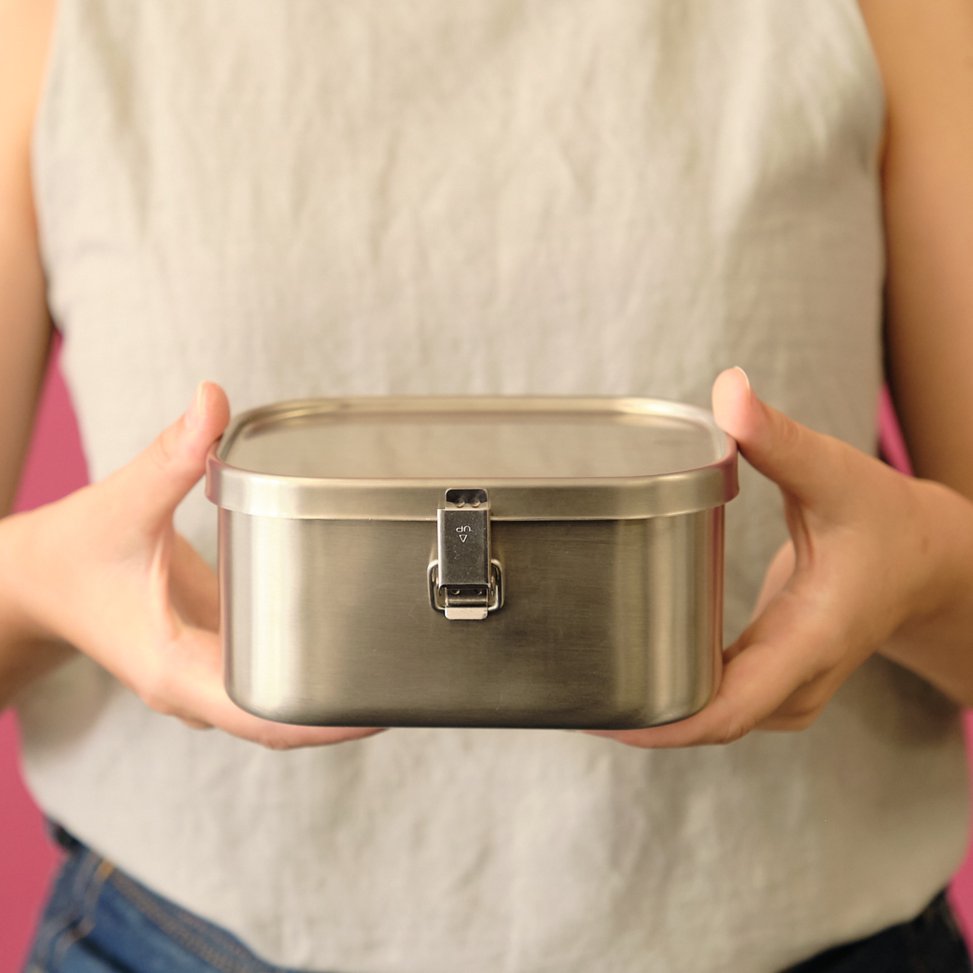Bento Lunch Box, Stainless Steel