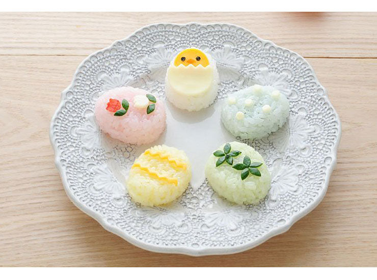 Baby Rice Ball Faces Onigiri Set