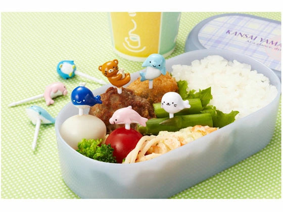 Kotobuki Condiment Containers for Bento Box, Mini, Animal Friends